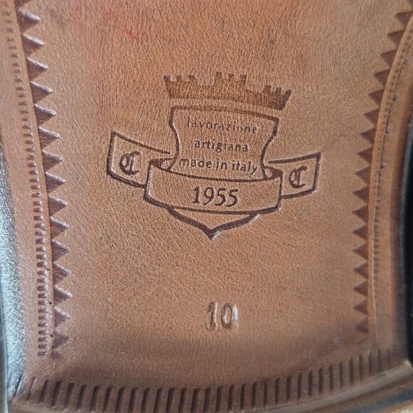 $495 RIDER BOOT CO. By CORTINA DARK BROWN SUEDE MONKS SHOES MEN\'S SIZE 10 *VGC*. main image 8